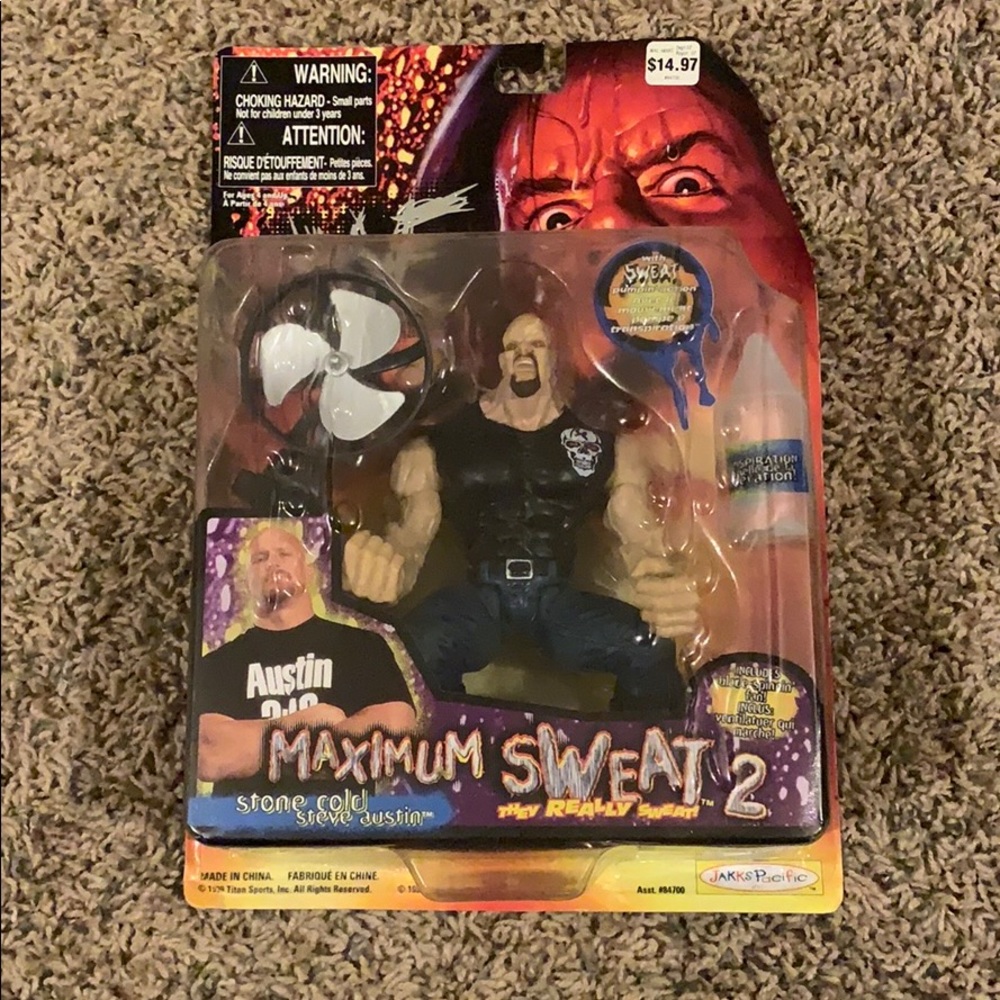 Stone cold Steve Austin toy